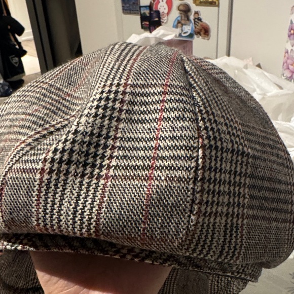 Plaid Newsboy Cap - Picture 3 of 5